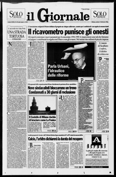 Il giornale : quotidiano del mattino